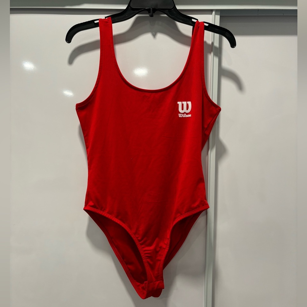 Wilson Red Bodysuit